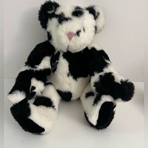 🐻 Vermont Teddy Bear Company Cow Print Plush Stuffed Animal